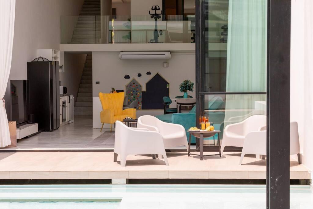 Unique Townhouse Pool Slide Access Villa Ко Самуи Екстериор снимка